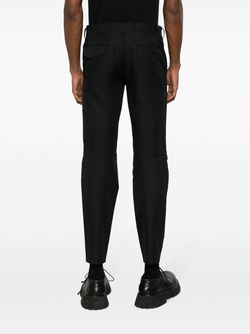 mid-rise tapered trousers 4
