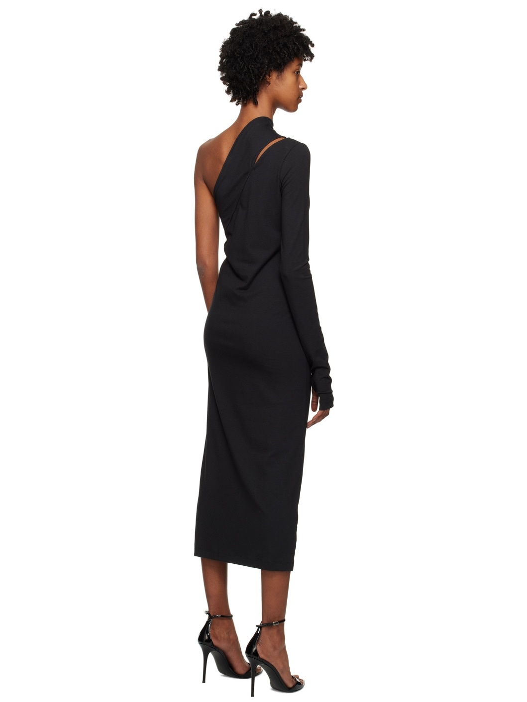 SSENSE Exclusive Black Midi Dress - 3