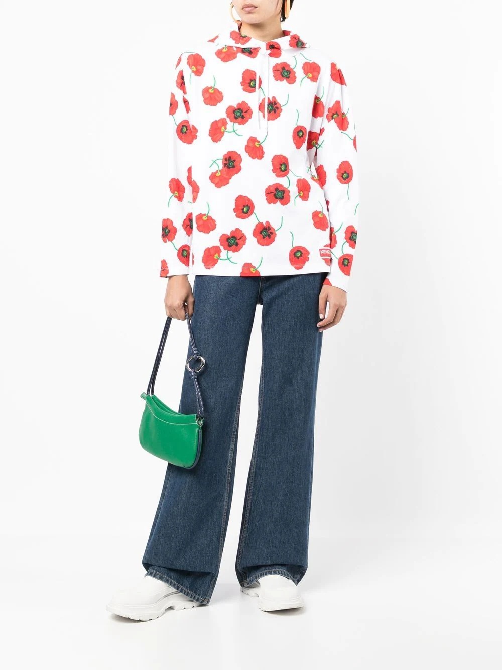 Poppy long-sleeve hoodie - 2