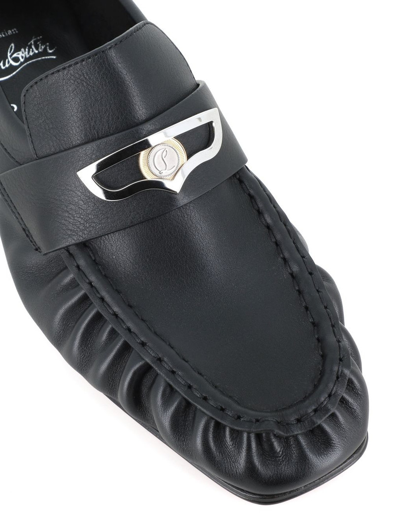 Christian Louboutin Mocallista leather loafers outlook