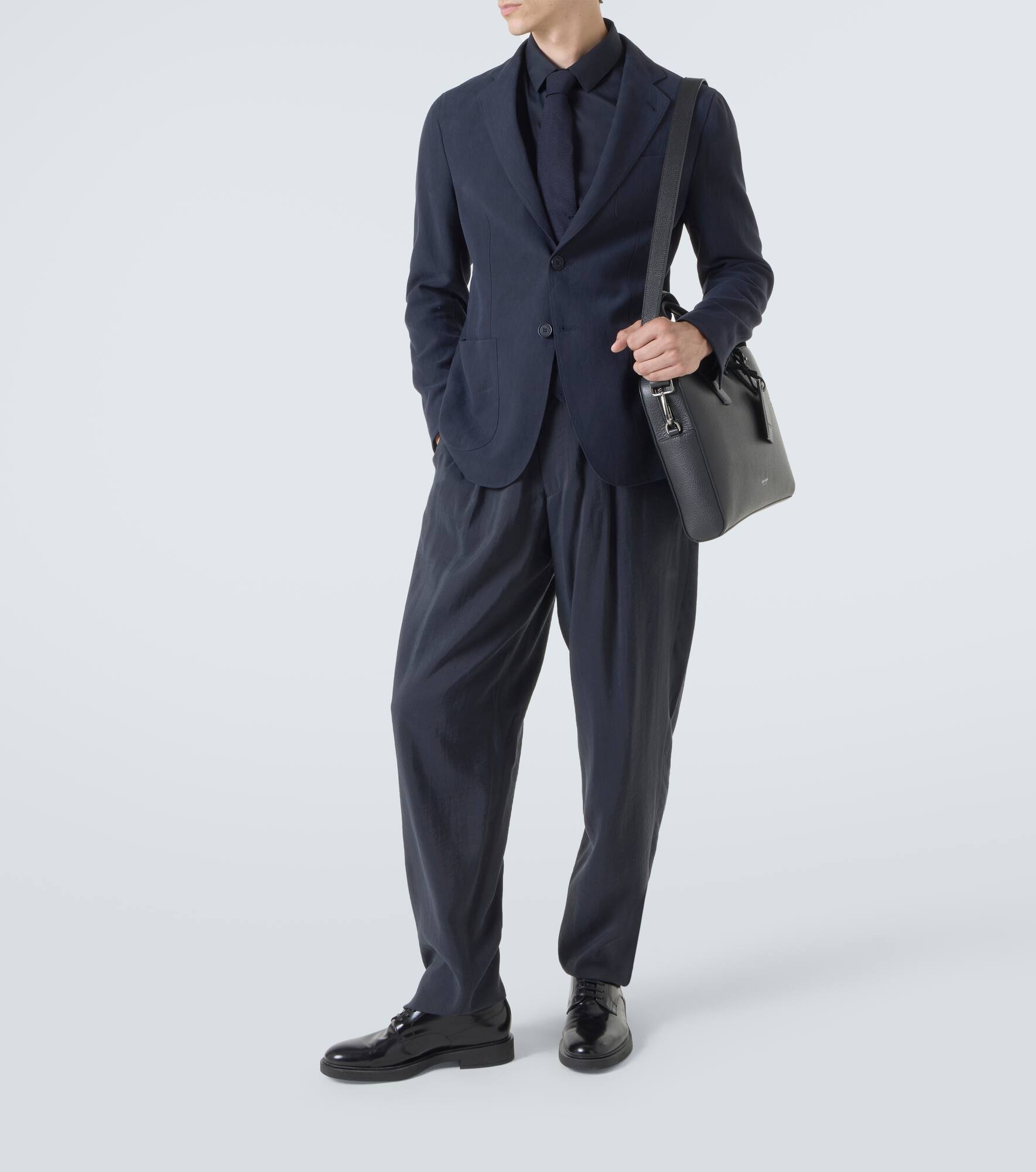 Leather briefcase - 8