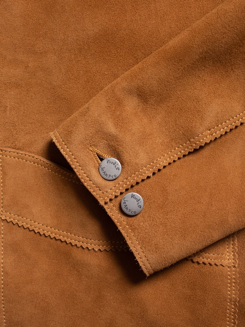 Muddy Nubuck Jacket Camel 7