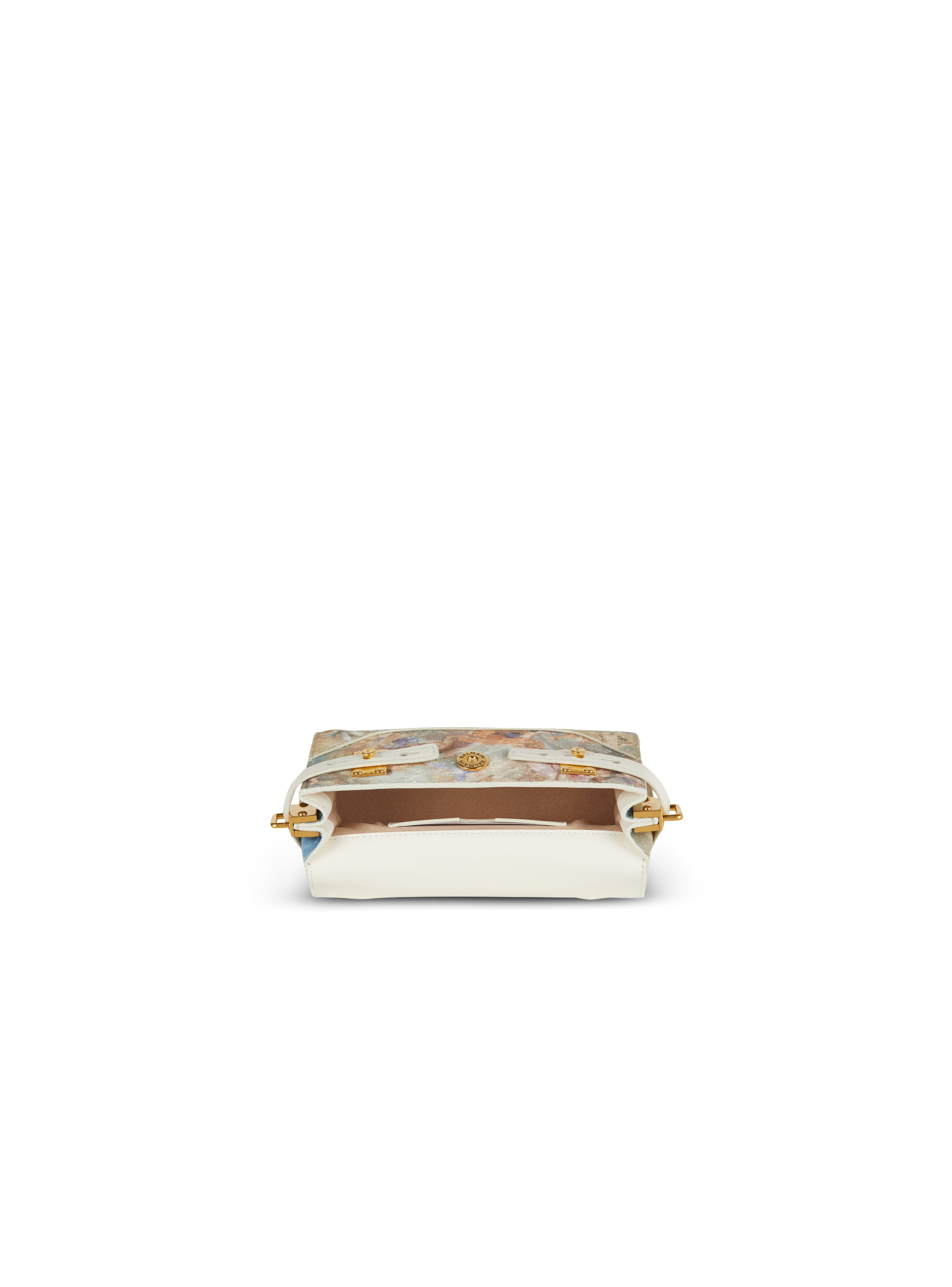 B-Buzz 19 bag in Sky print canvas with leather details - 4