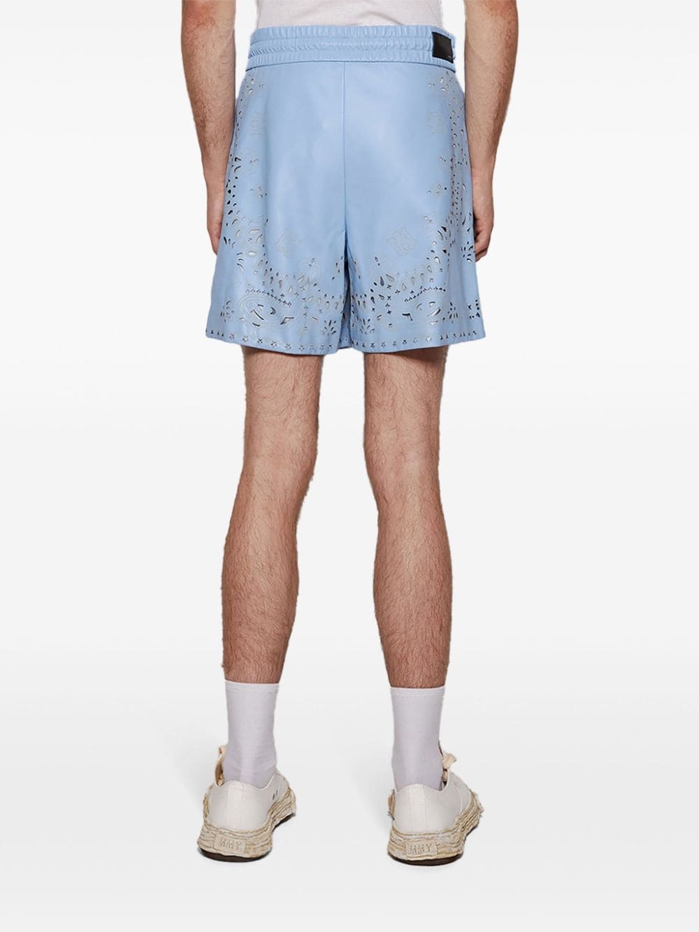 cut-out detailing shorts - 5