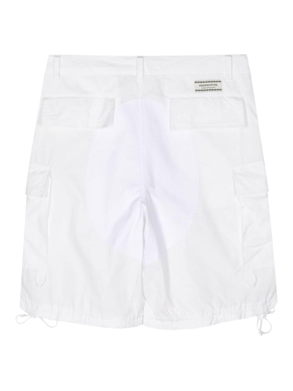 multi-pockets drawstring hem shorts - 2