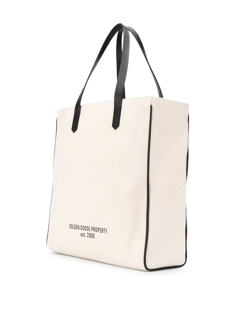 logo print tote bag - 3