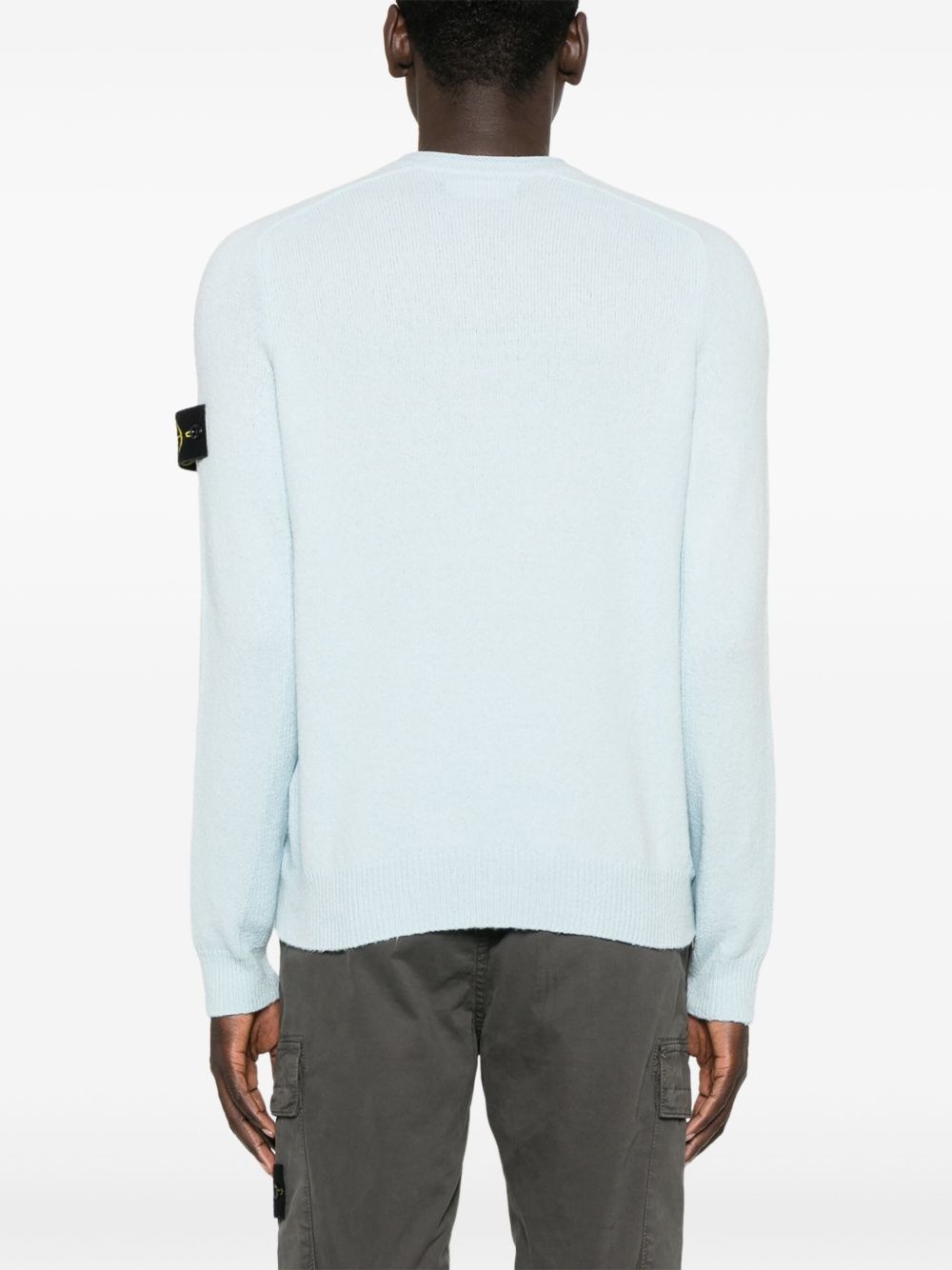 Compass-badge sweater - 4