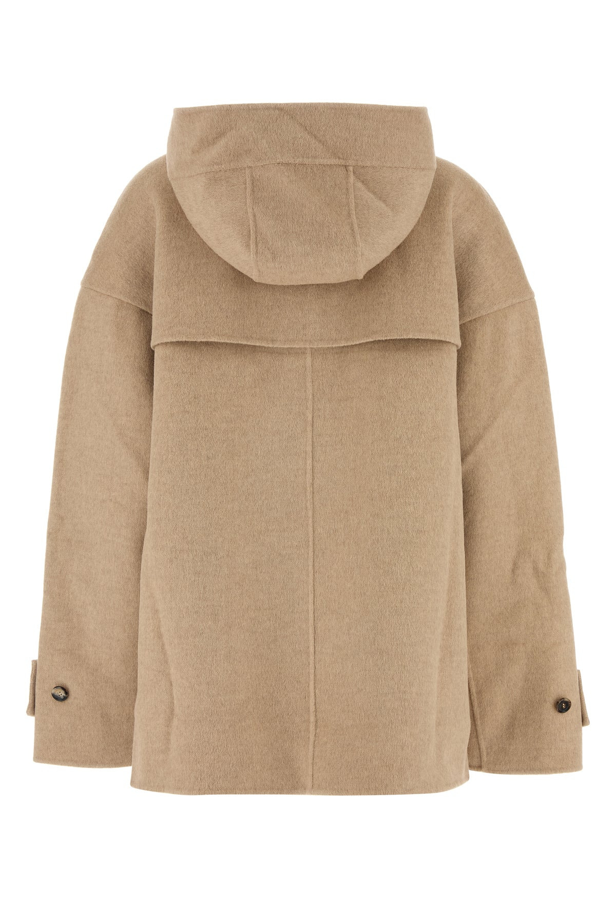 Beige wool coat - 2