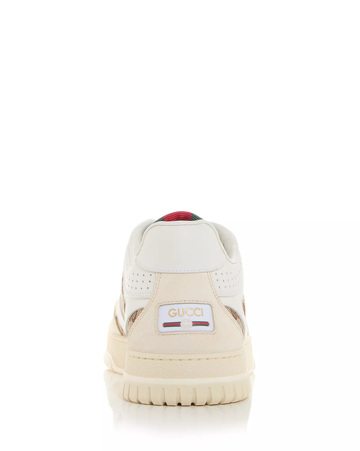 Men's Re-Web Low Top Canvas and Leather Sneakers - 5