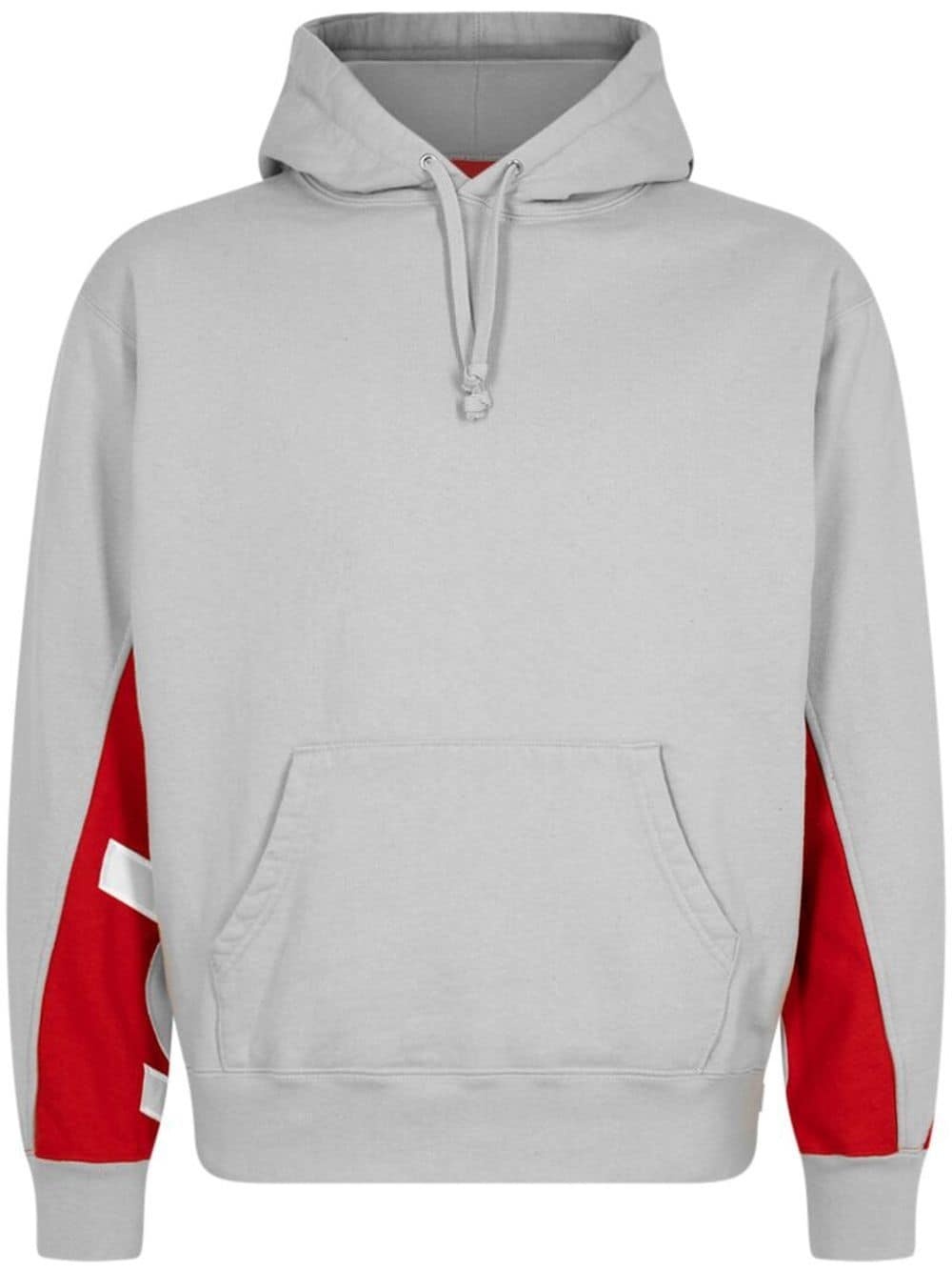 cropped panels hoodie - 1