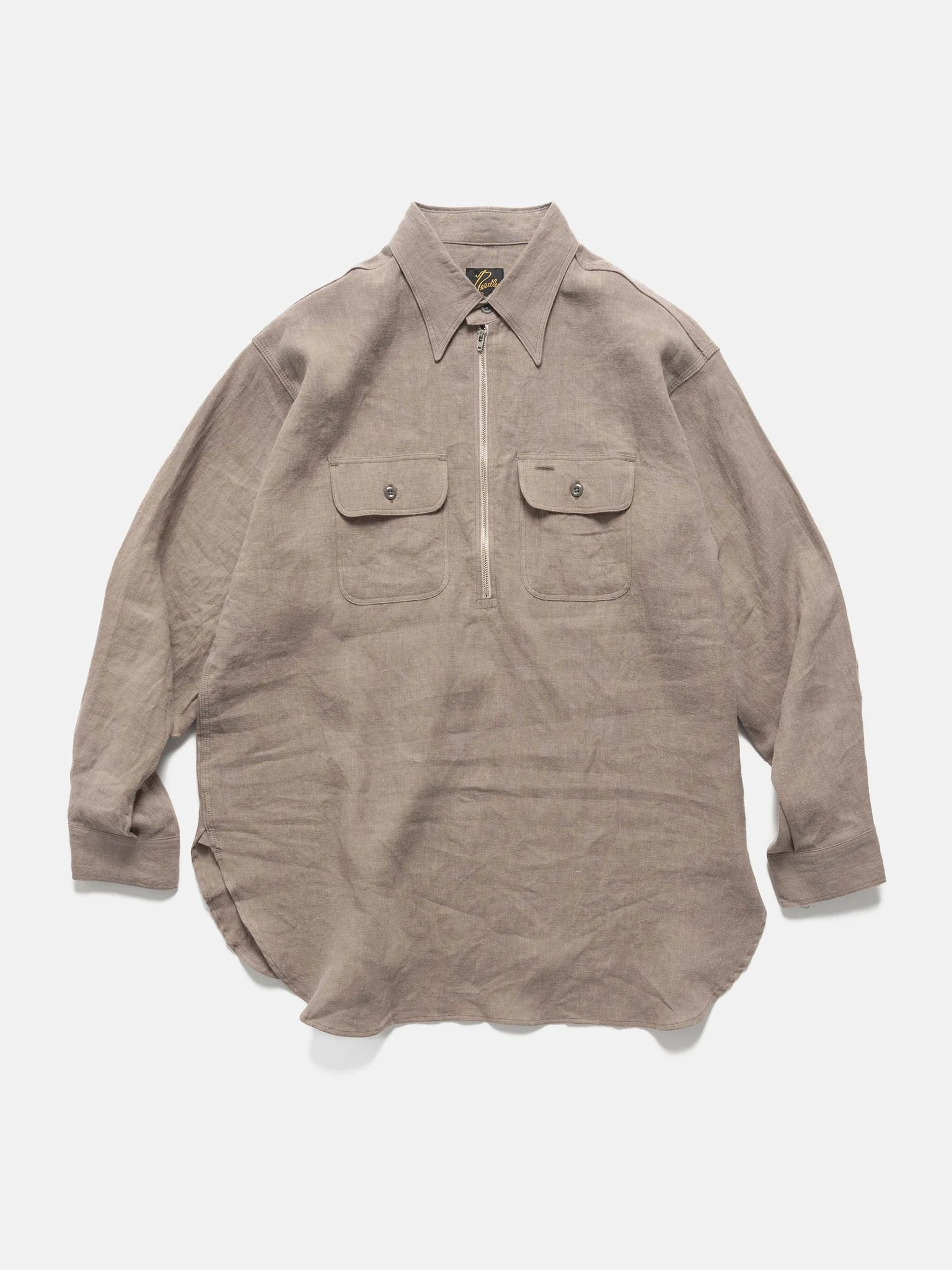 Half Zip Work Shirt - 1