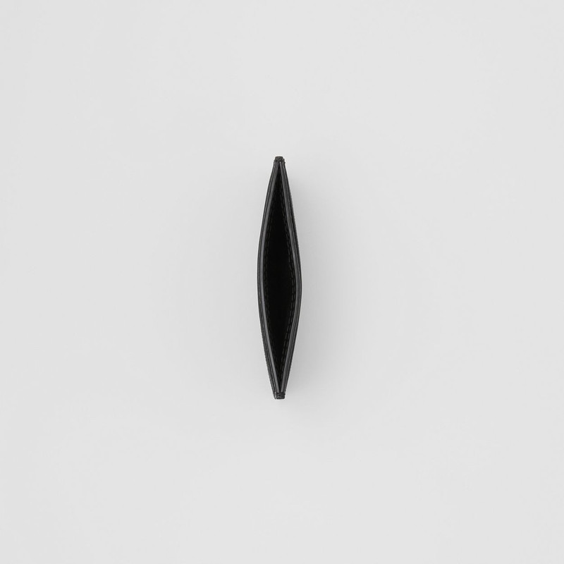 London Check and Leather Card Case 3