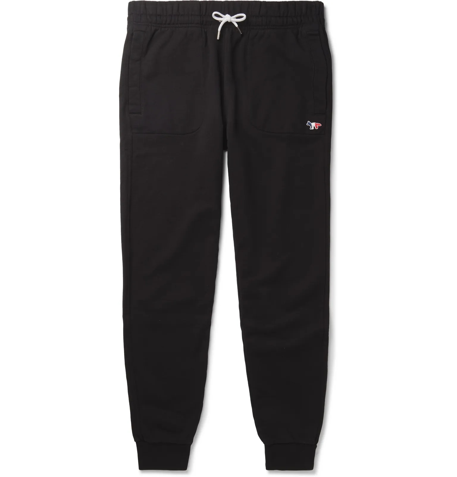 Tapered Logo-Appliquéd Loopback Cotton-Jersey Sweatpants - 6