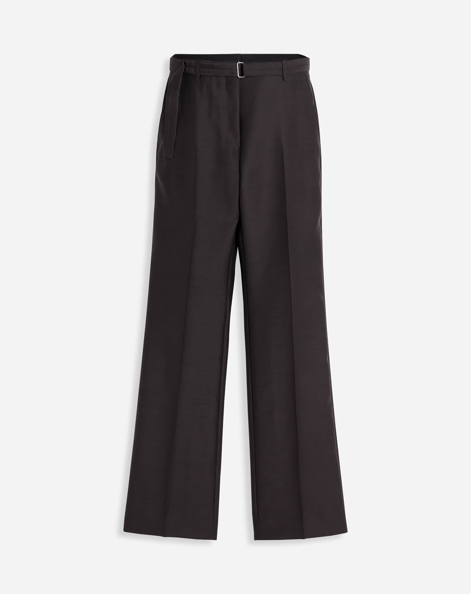 STRAIGHT-LEG PANTS WITH BELT - 1