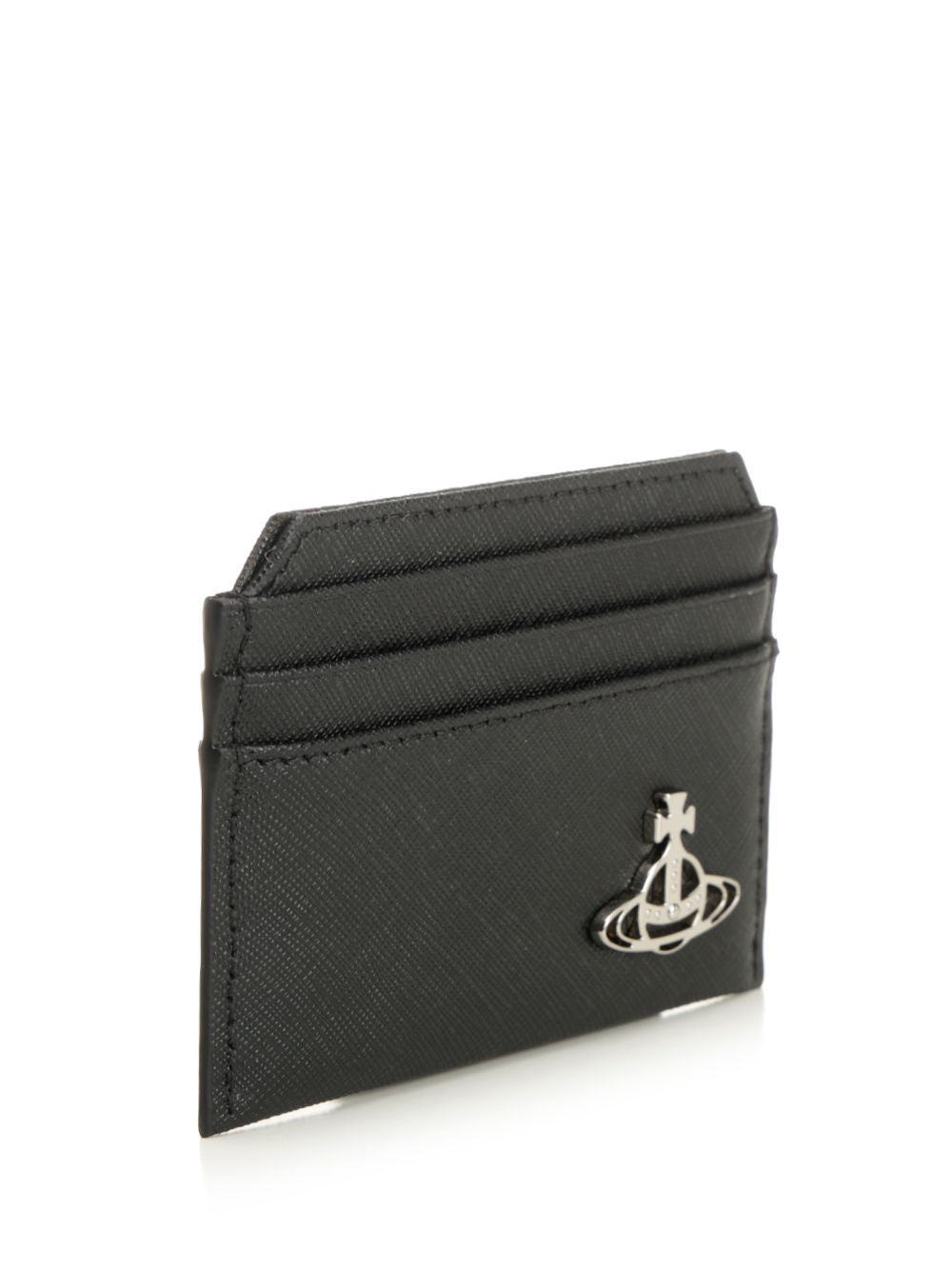 Slim Card Holder Small Leather Goods Black - 2