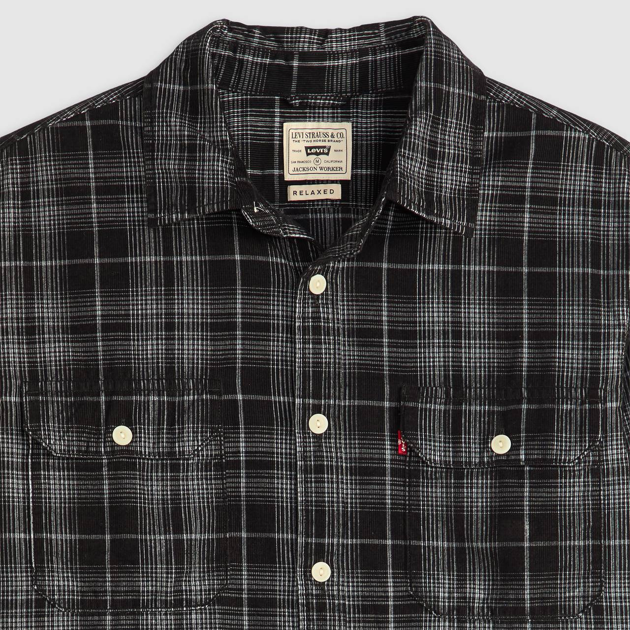 JACKSON WORKER CORDUROY OVERSHIRT - 6