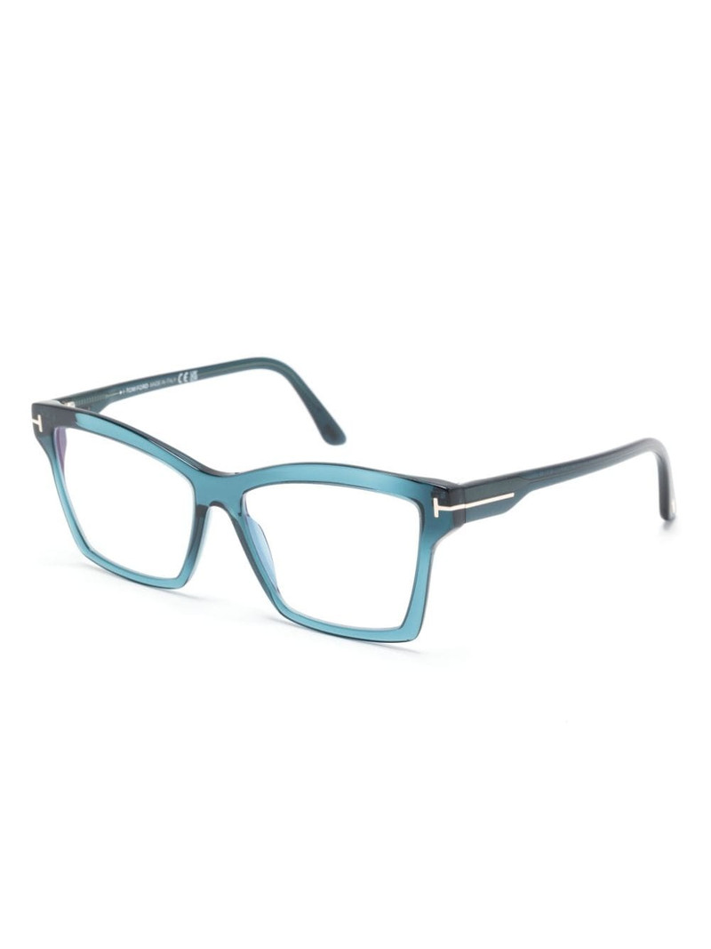 TOM FORD FT5964B rectangle-frame glasses outlook