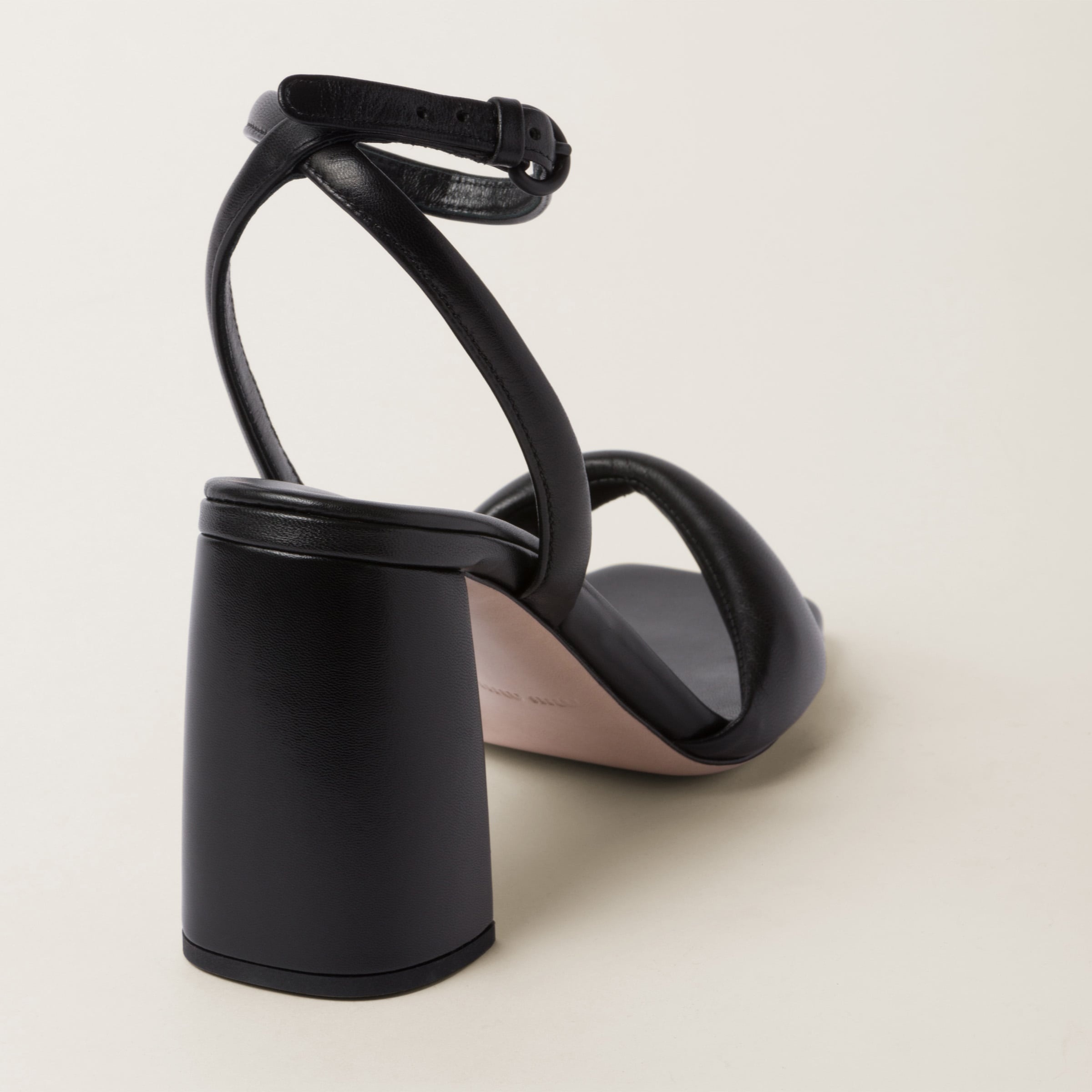 Padded leather sandals - 2