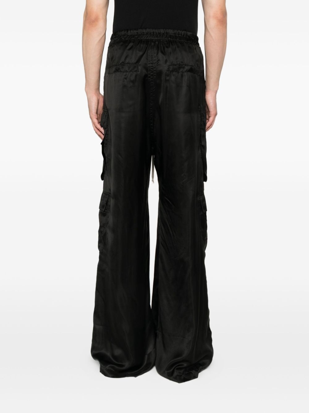 drawstring cargo trousers - 4