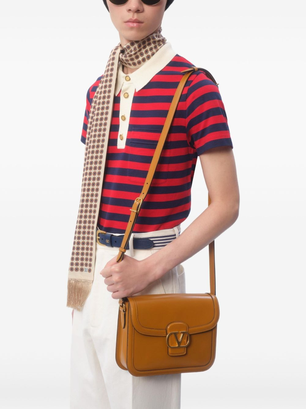 striped cotton polo shirt - 6
