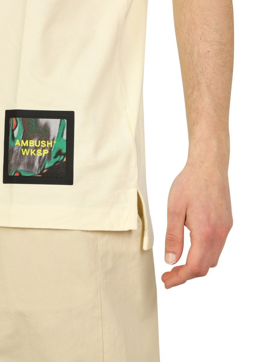 Ambush Men Logo Patch T-Shirt - 4