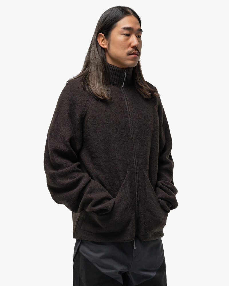 Mohair Cardigan Brown 4