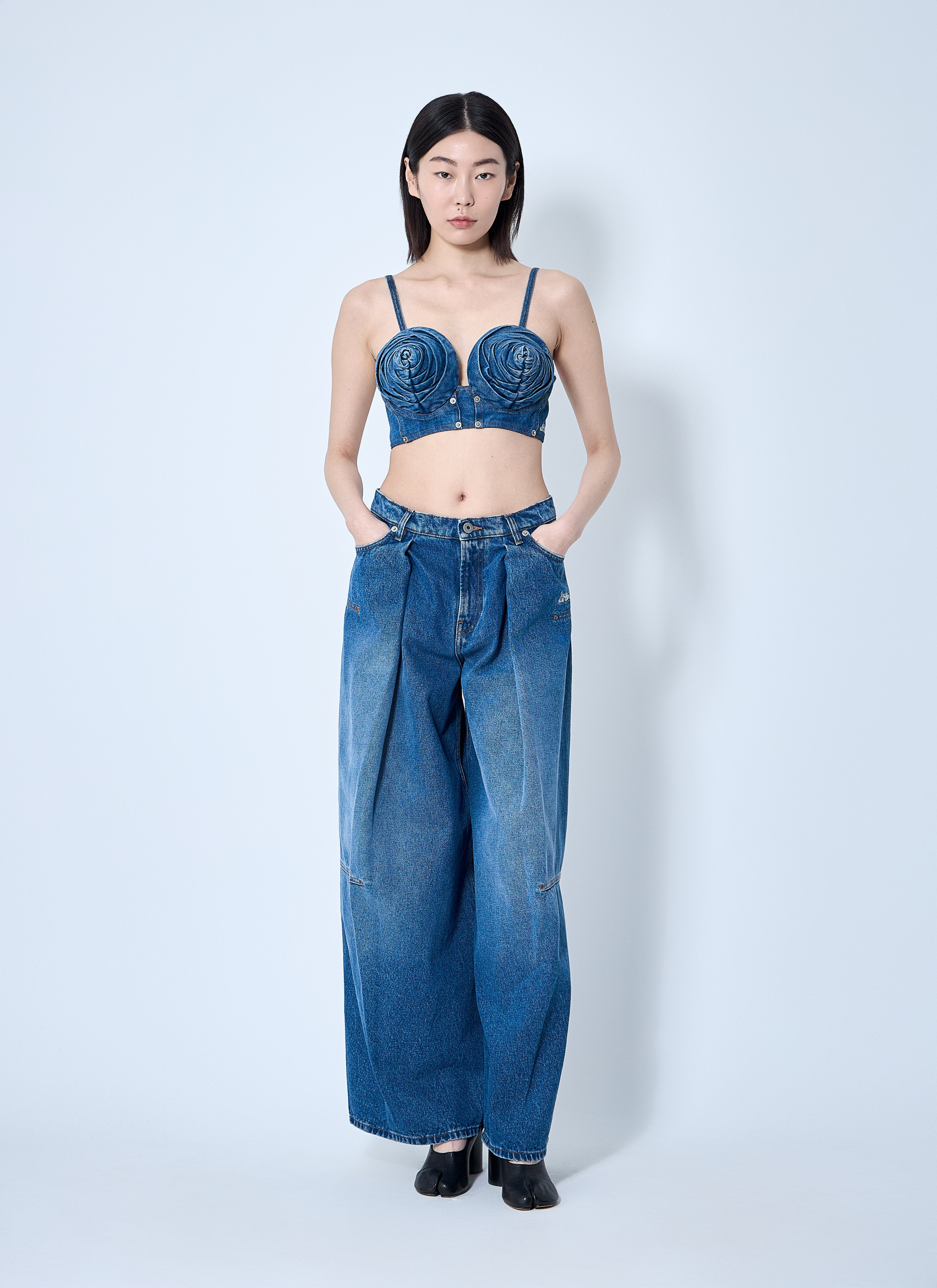 Jean Paul Gaultier Women Loose Denim Jeans - 2