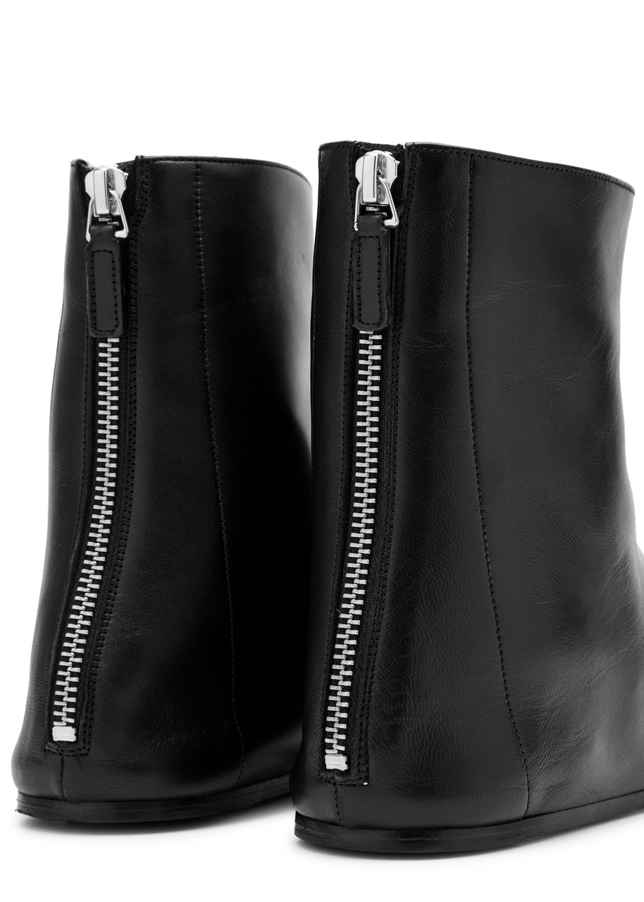 LE Monde Beryl Luna Leather Ankle Boots - 4