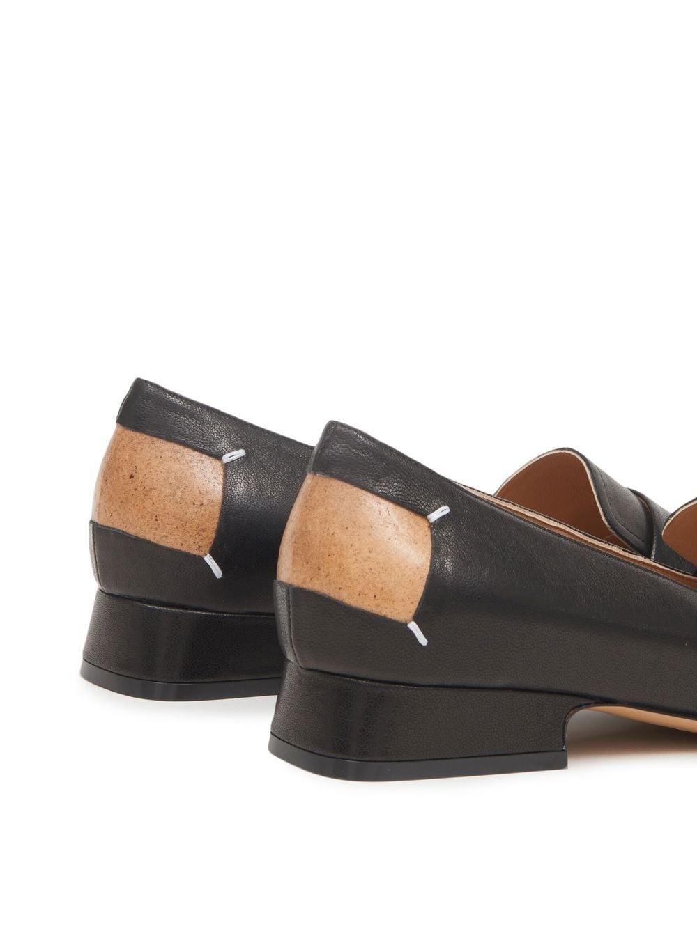 Four Stitches leather loafers - 5