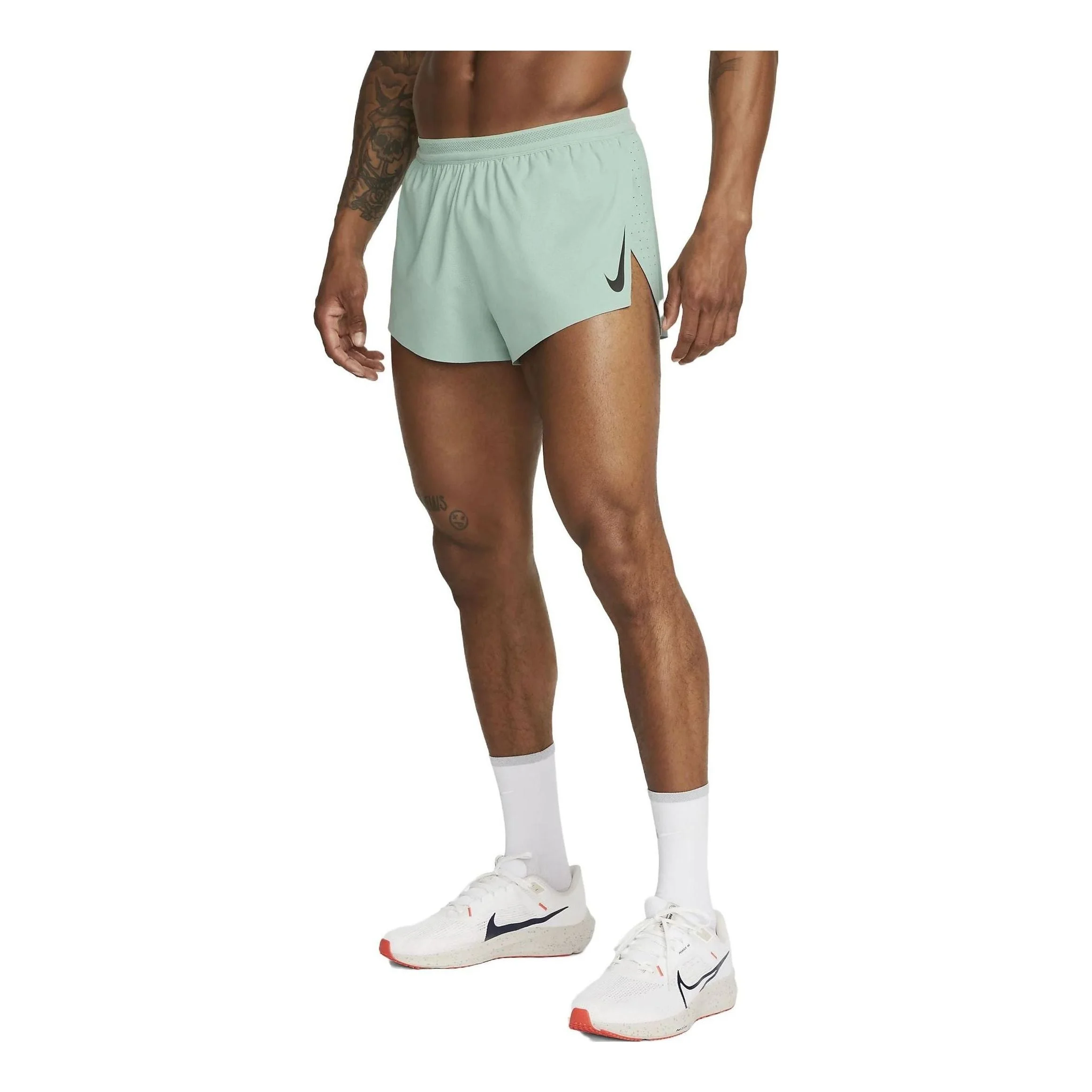 Nike AeroSwift 5cm (approx.) Brief-Lined Racing Shorts 'Green' CJ7837-309 - 1