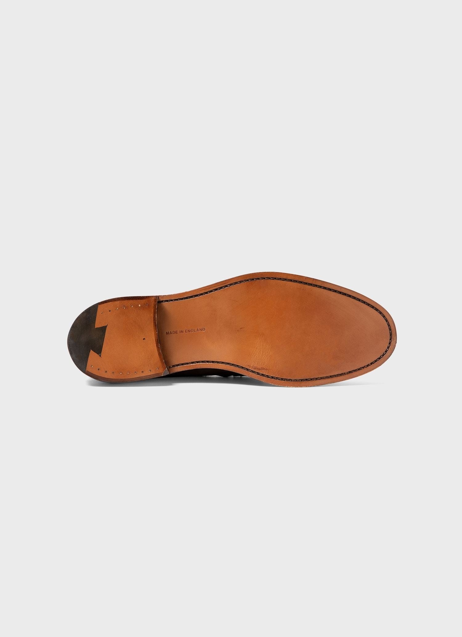 Sunspel and Trickers Suede Loafer - 4