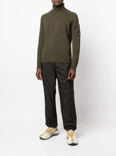 C.P. Company roll-neck wool-blend jumper outlook