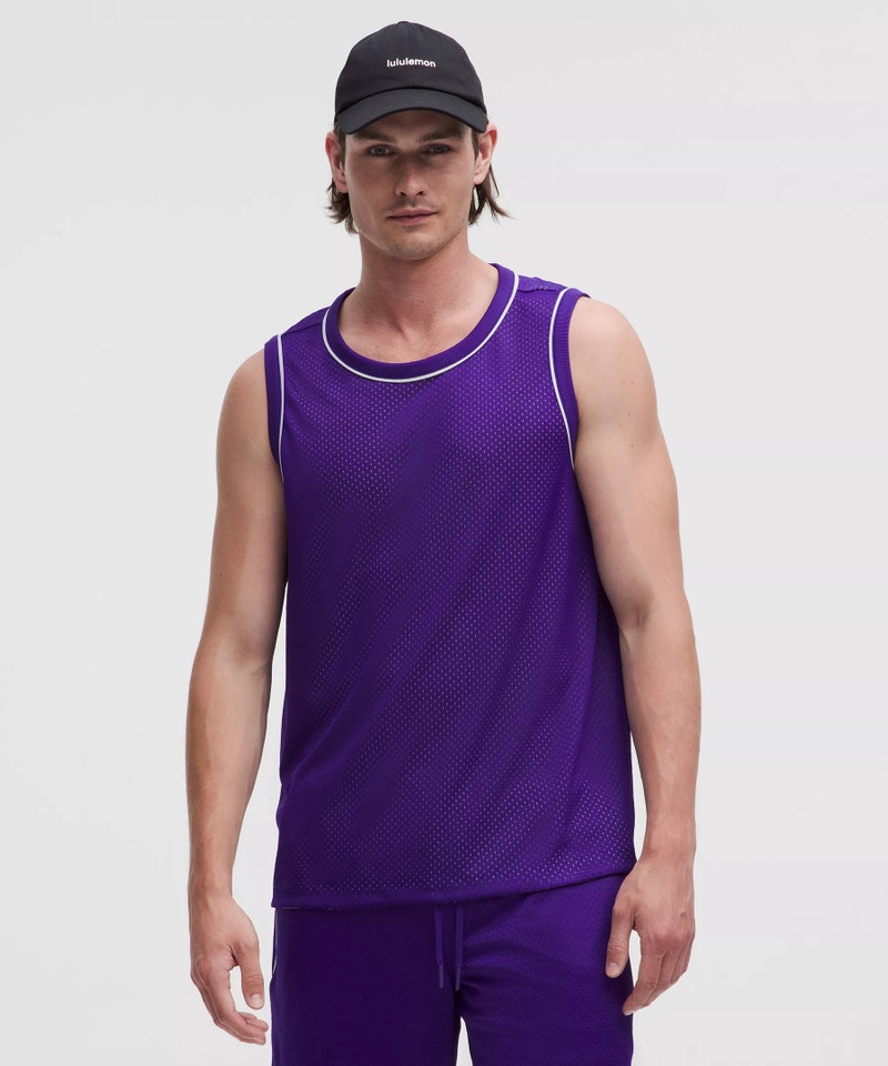 Double Layered Mesh Tank Top 1