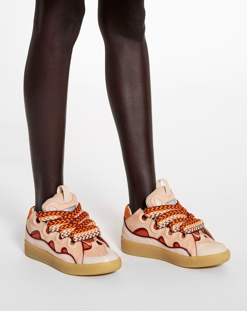 Lanvin LEATHER CURB SNEAKERS outlook