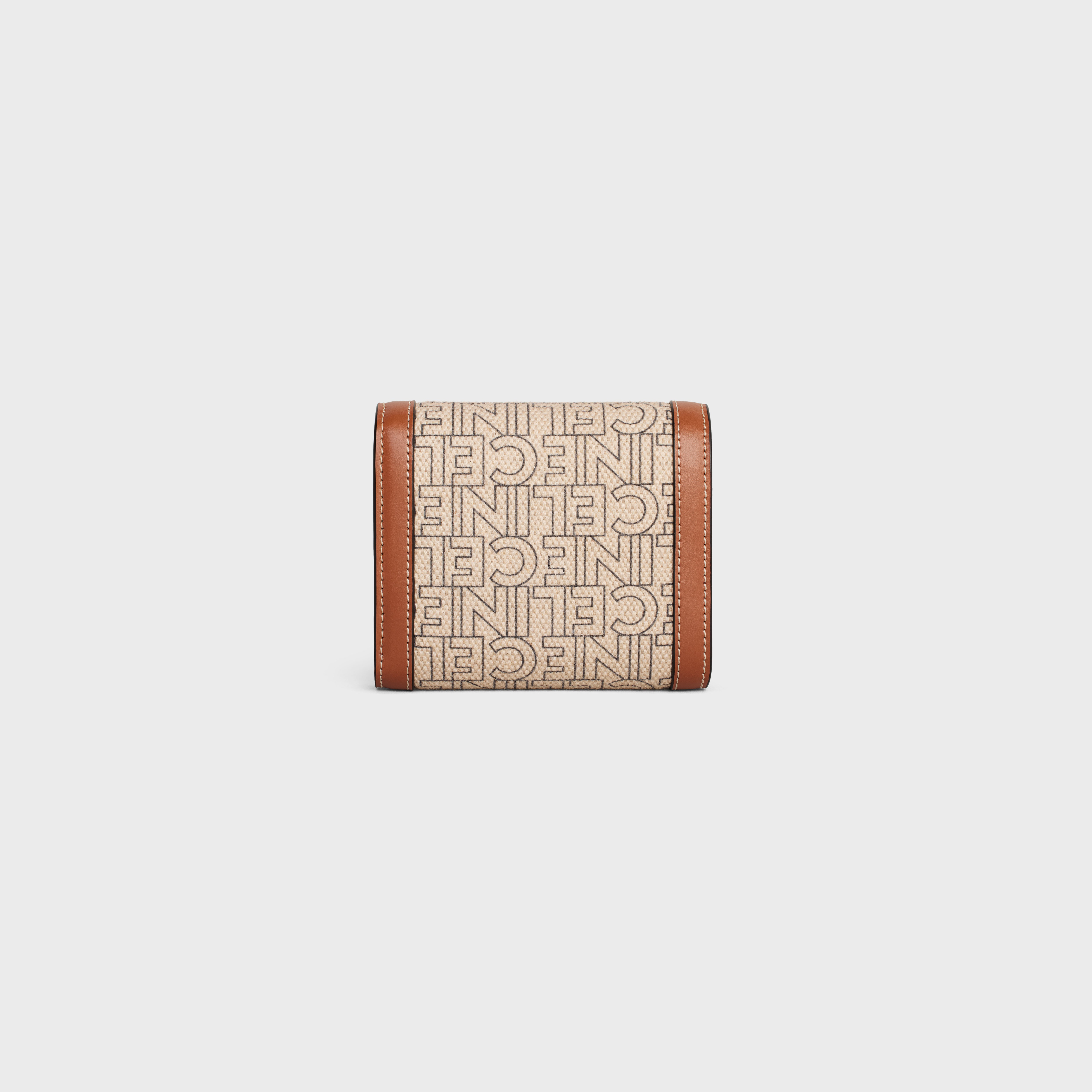Small Wallet TRIOMPHE in TEXTILE CELINE ALL OVER PRINT - 3