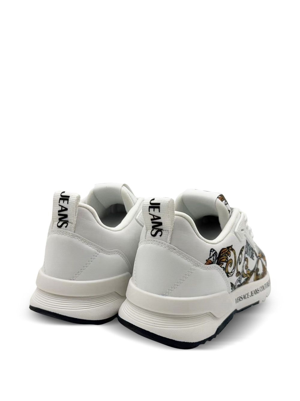 Barocco-print sneakers - 3