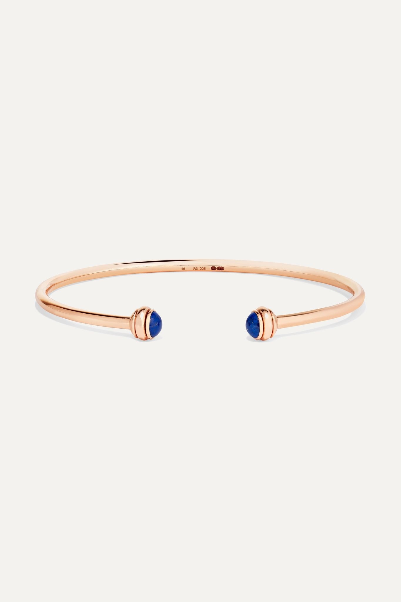 Possession 18-karat rose gold lapis lazuli cuff - 1