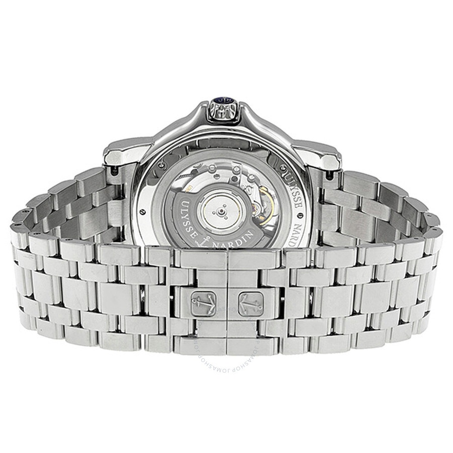 Ulysse Nardin GMT Big Date Black Dial Stainless Steel Men's Watch 243-55-7-92 - 3