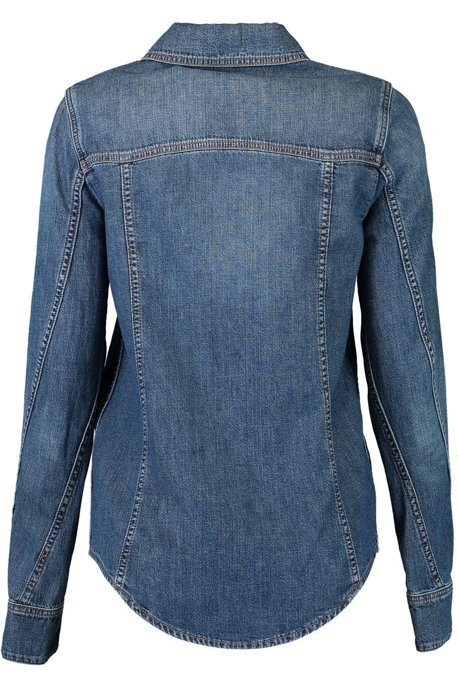 Denim Romance Blouse - 5