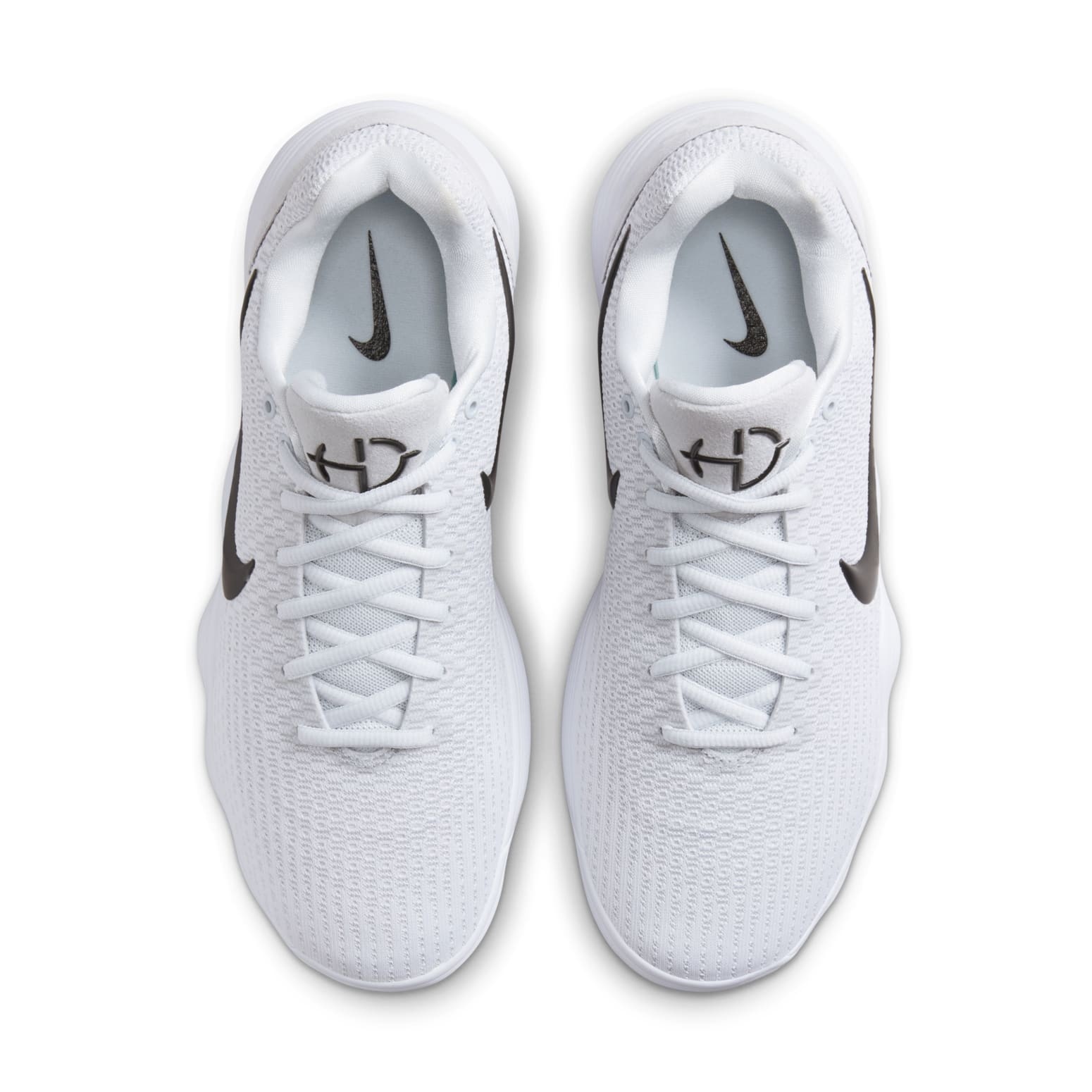 NIKE Hyperdunk 2017 Low ホワイト Nike Hyperdunk 2017 Low Basketball Shoes Platinum Grey White