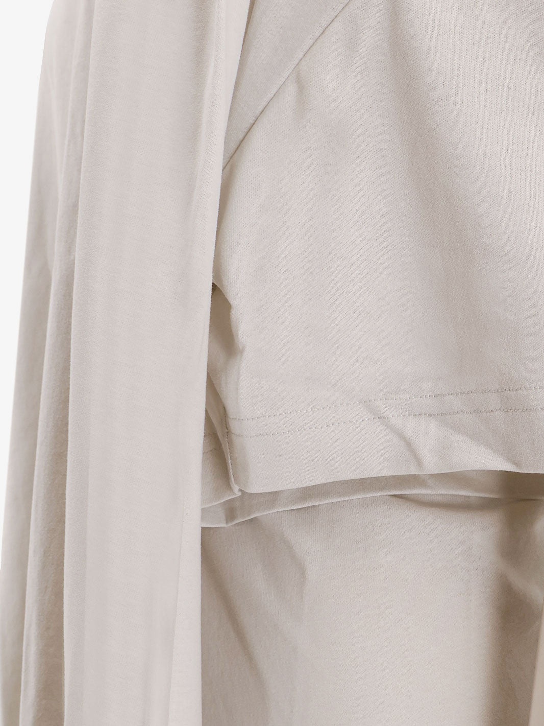Balenciaga Cotton Jersey Semi Fitted Short Dress - 3