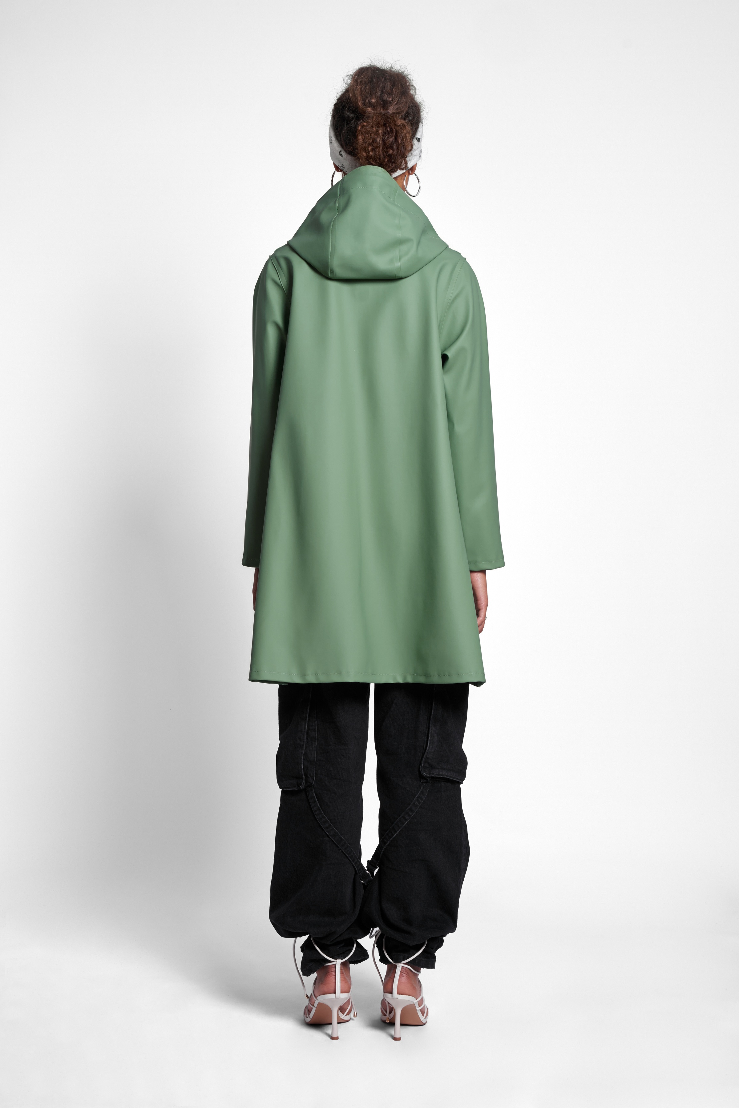 Mosebacke Raincoat Loden Green - 4