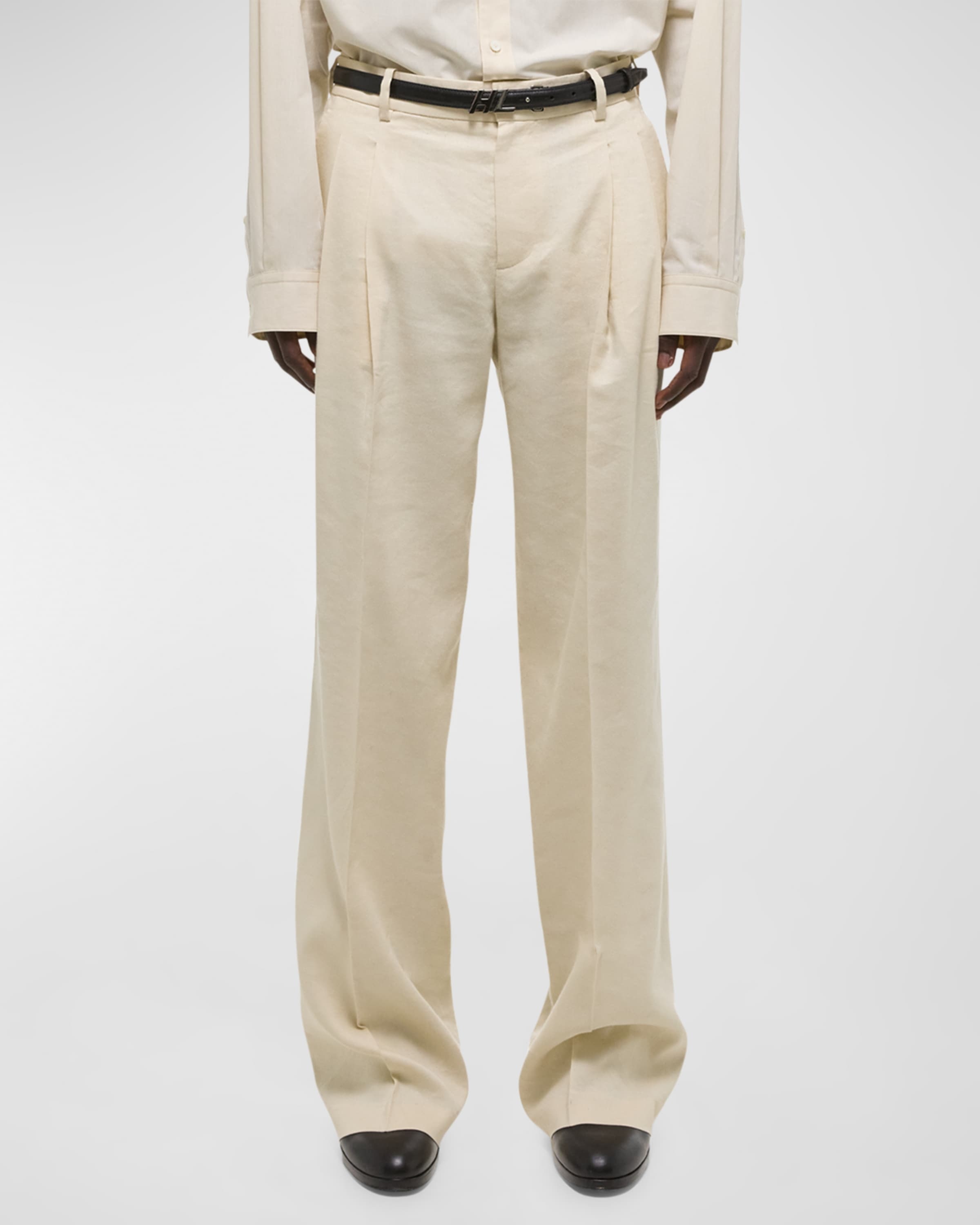 Men's Double-Pleated Pants - 2
