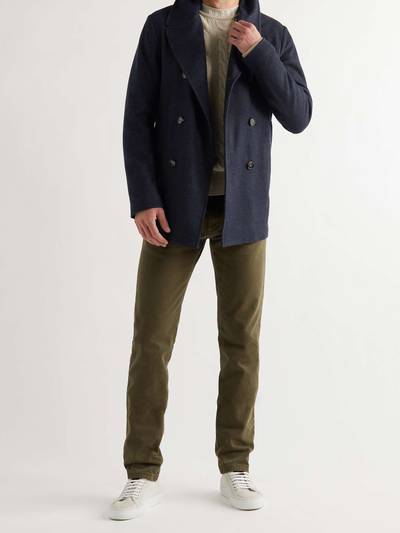 Loro Piana Caldwell Virgin Wool and Cashmere-Blend Peacoat outlook