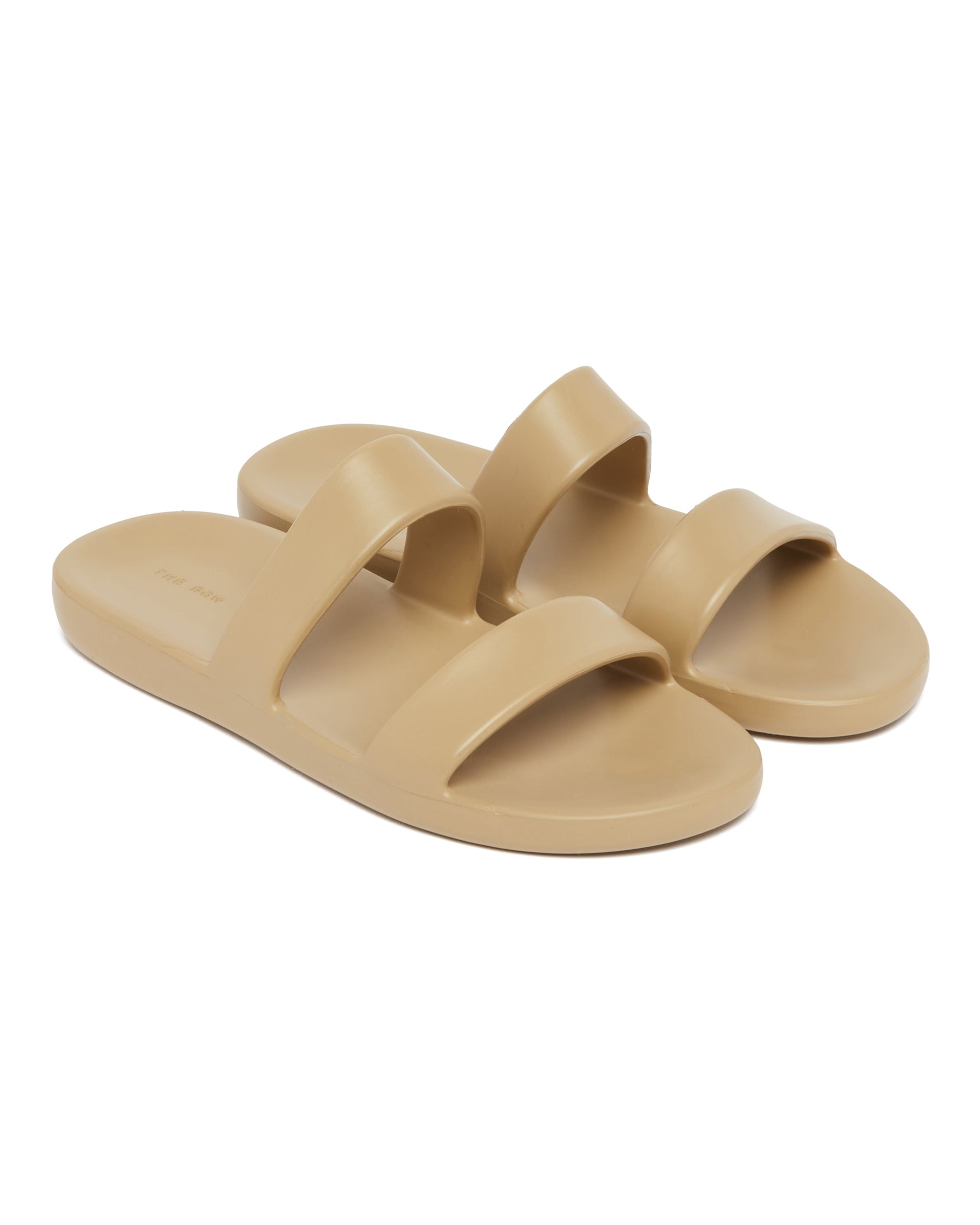 Beige Foam Rubber Sandals - 3