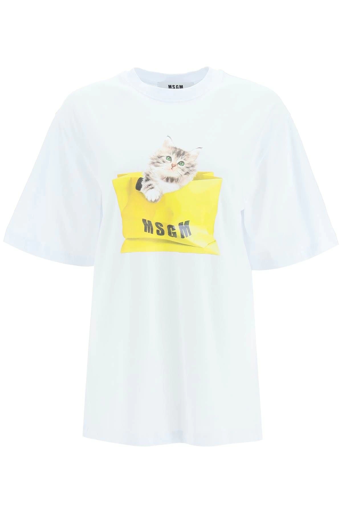 CAT LOG BAG T-SHIRT - 1