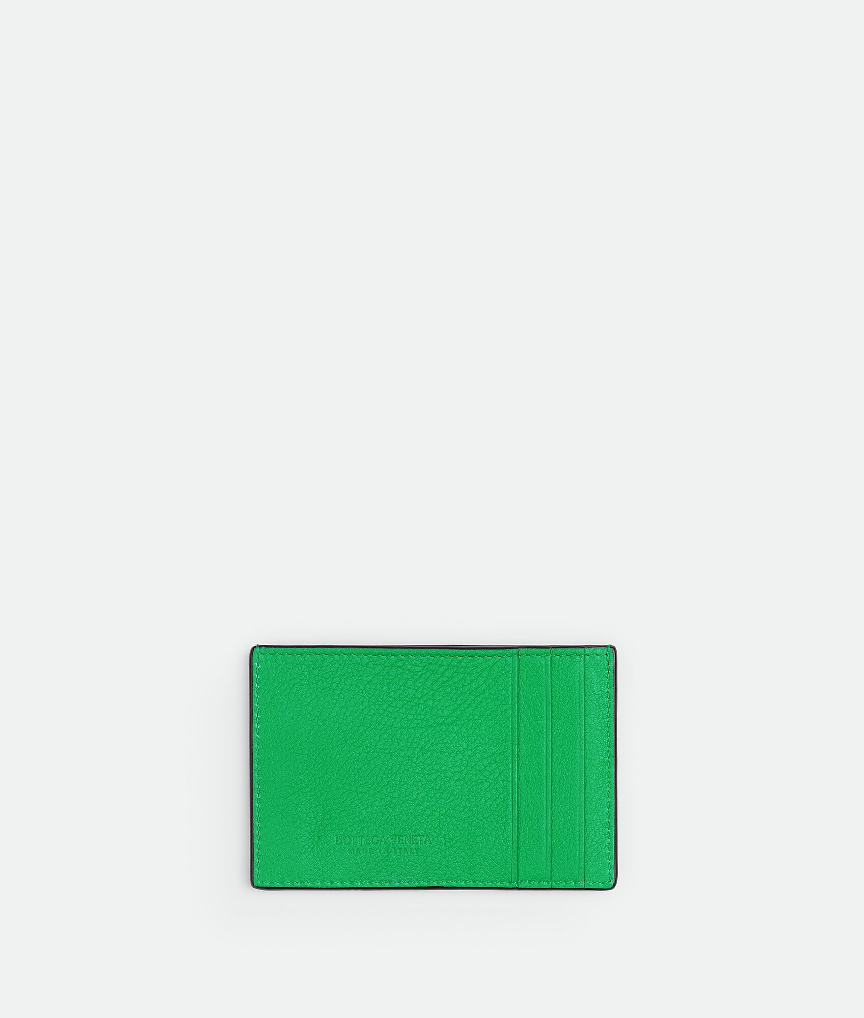 Bottega Veneta Green Credit Card Case