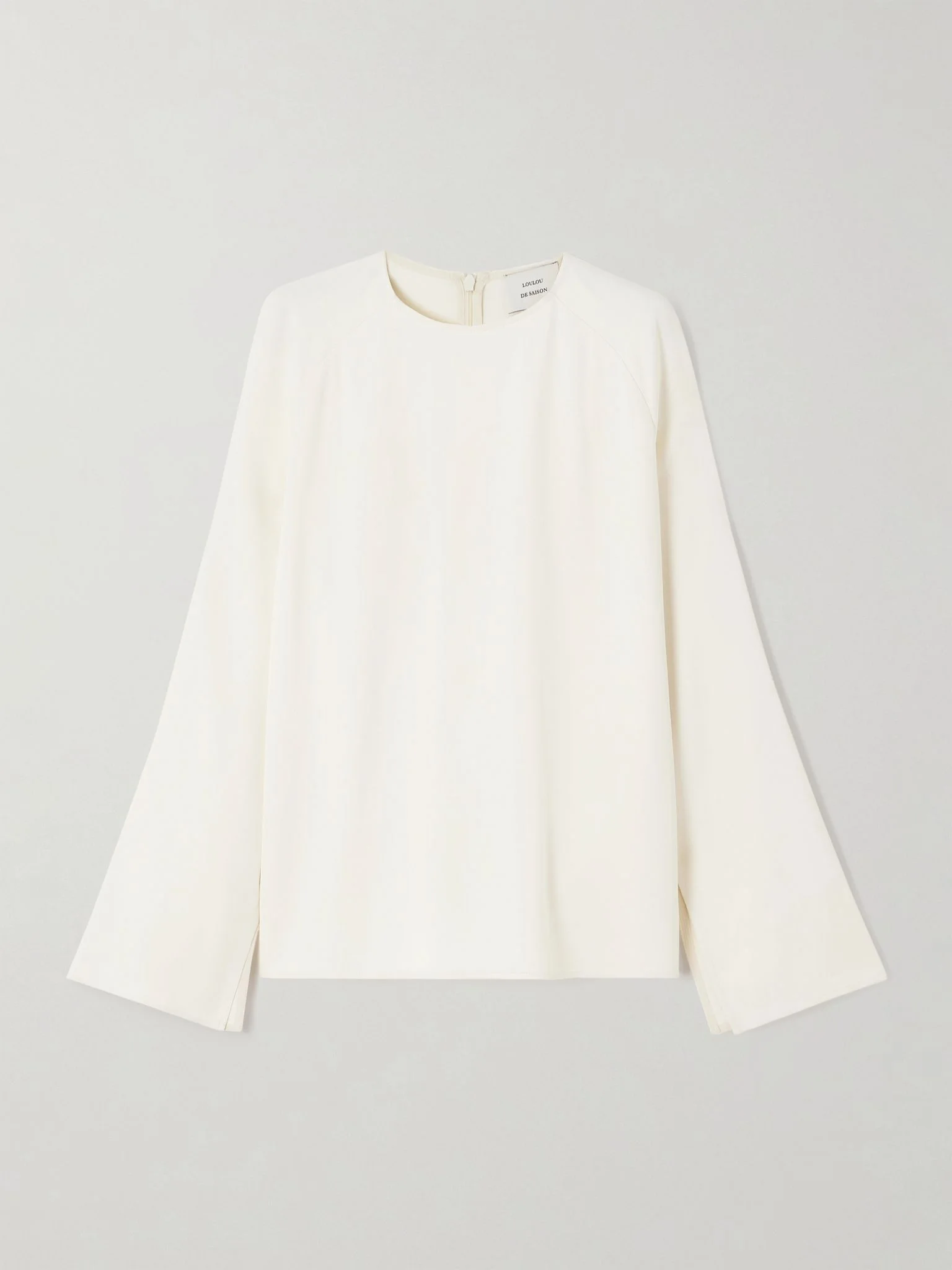 Aiza jersey blouse Ivory - 1