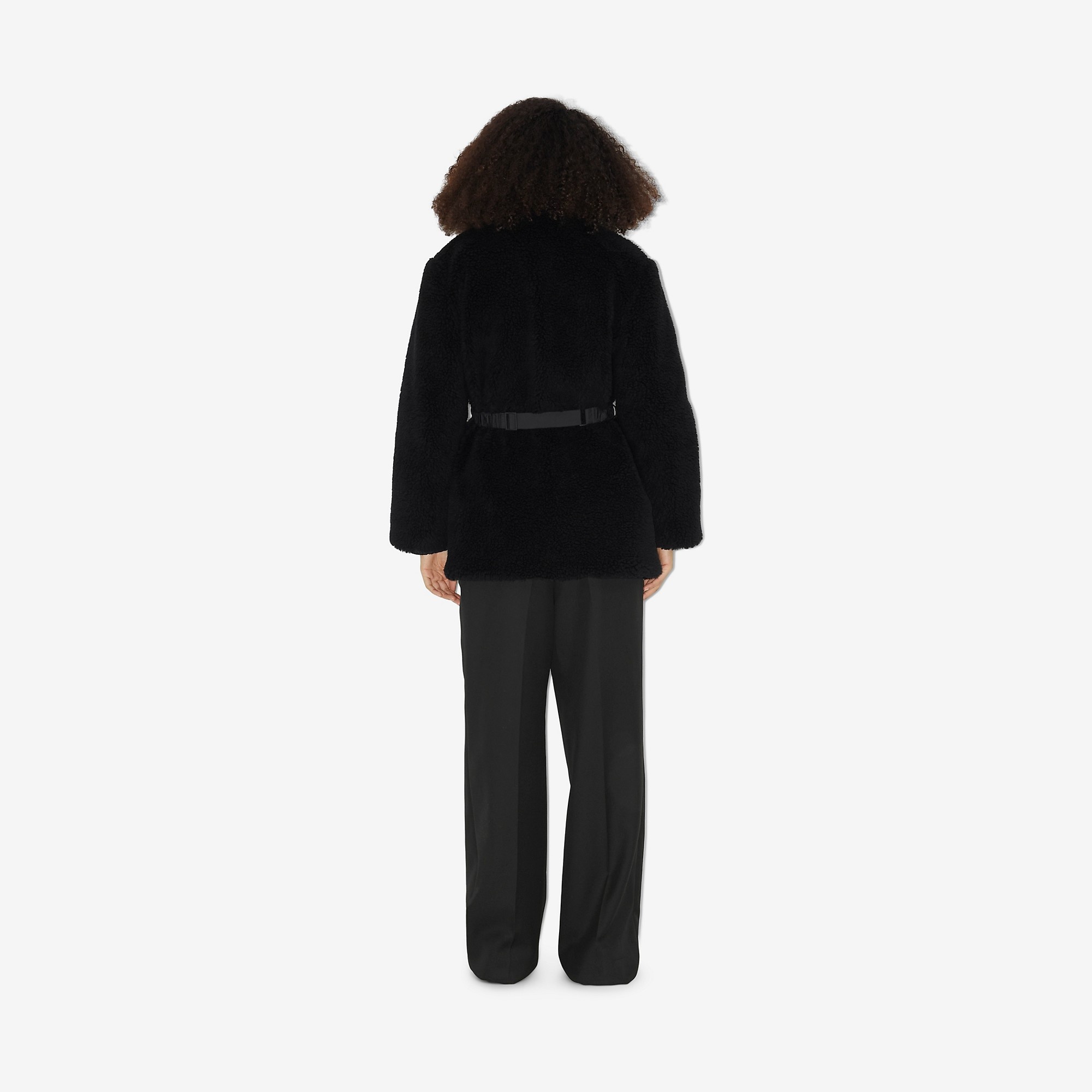 Embroidered EKD Fleece Coat - 4