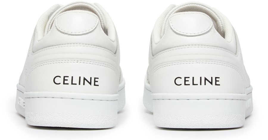CELINE Ct-10 Celine trainer low lace-up sneaker in calfskin